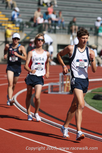 Trevor Barron Making His Move