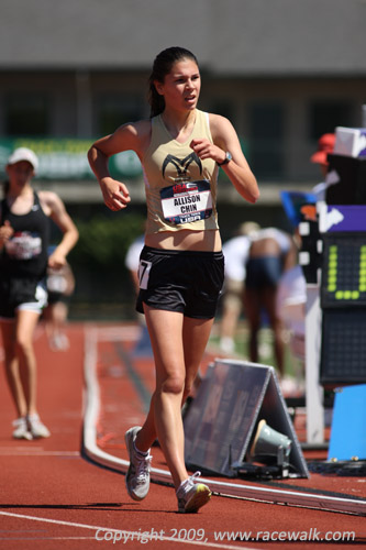 Junior National Champion Allison Chin