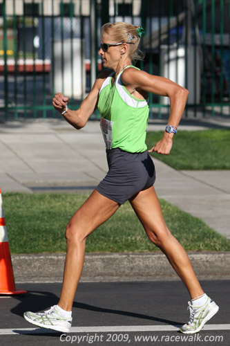 Teresa Vaill is never one to start slow