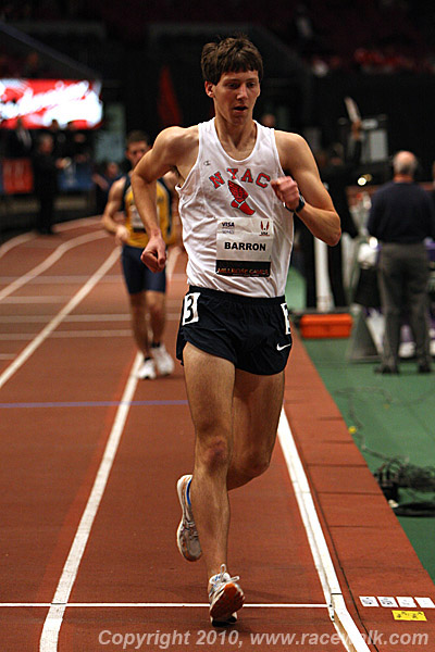 Trevor Barron on his way to a High School Record