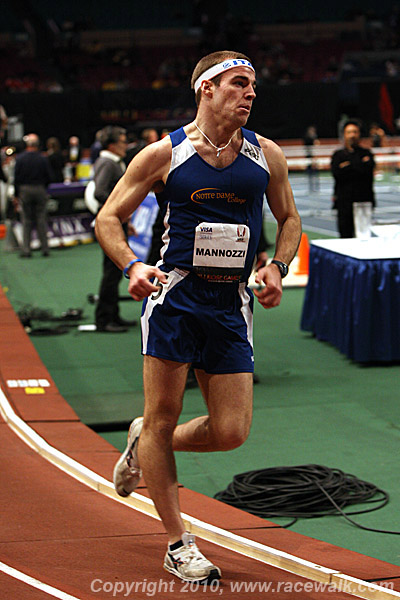 Mike Mannozzi Midway in the Race