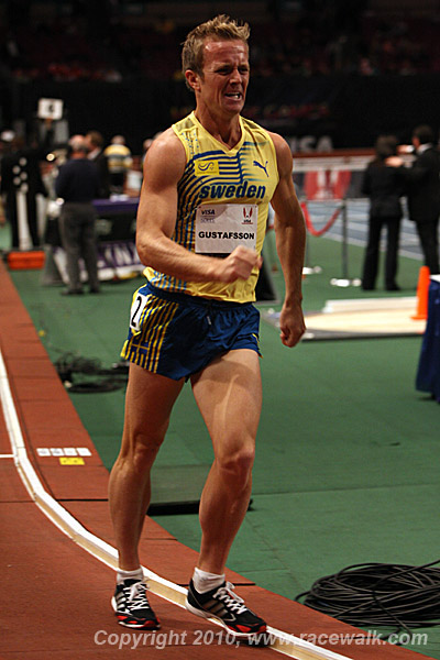 Gustaffson Showing the Strain