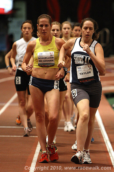 Erin Taylor in the Lead at the Millrose Games