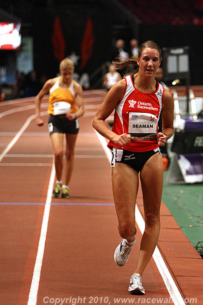 A Final Sprint Puts Seaman on Top