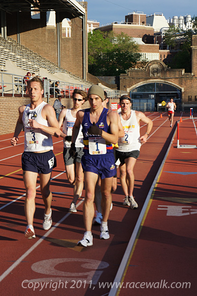 Lead Pack Men's 10K Race Walk