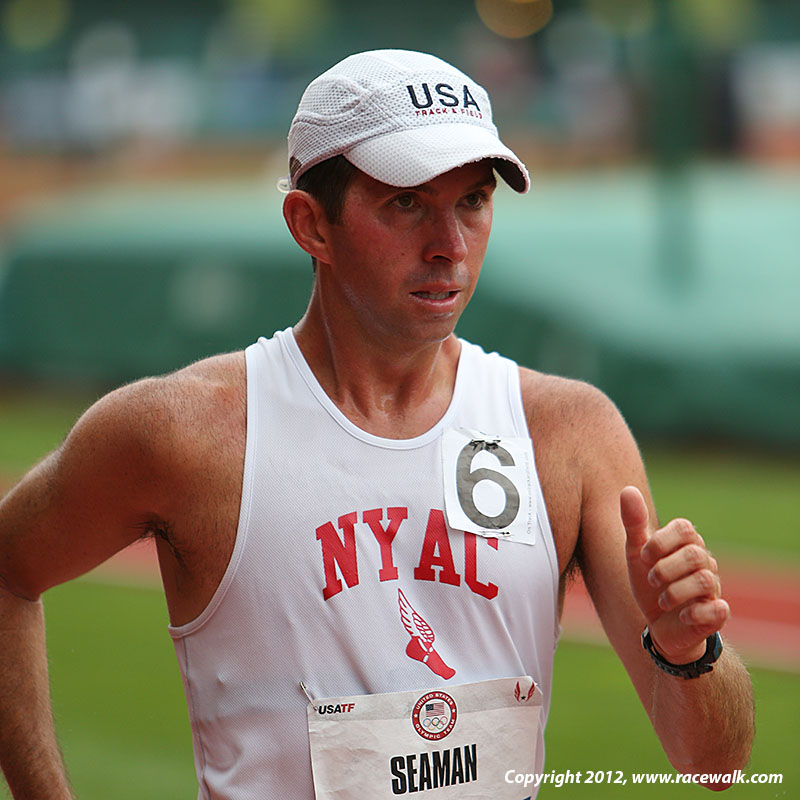 Tim Seaman -  - Men's 20K Olympic Race Walking Trials
