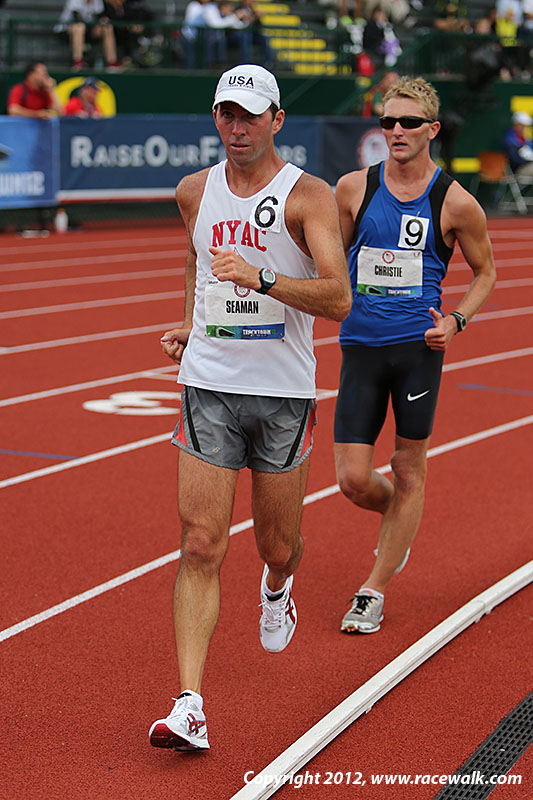 Seaman and Christie -  - Men's 20K Olympic Race Walking Trials