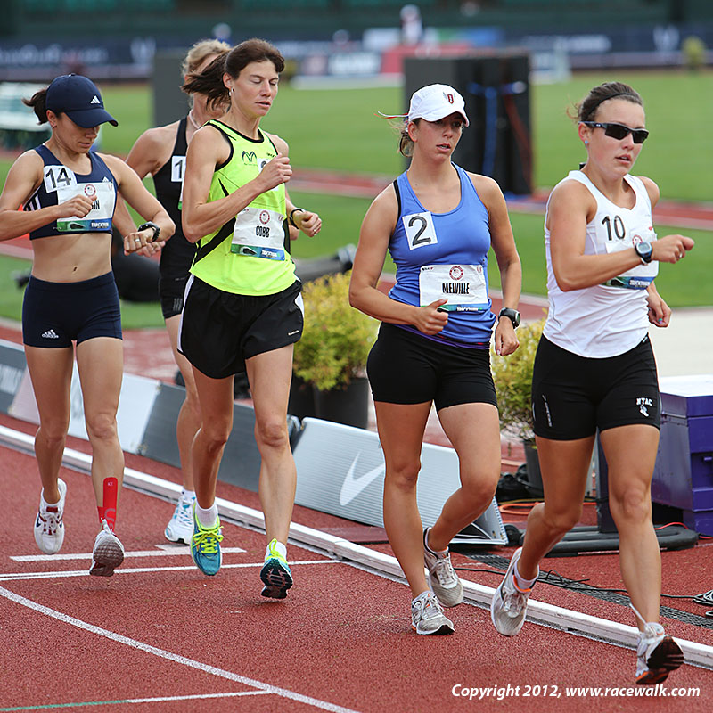 Second Pack -  - Women's 20K Olympic Race Walking Trials