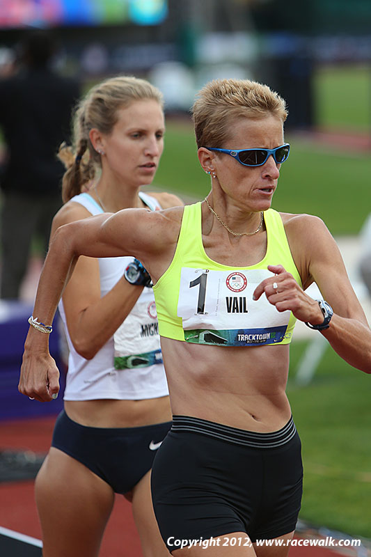 Lead Pack -  - Women's 20K Olympic Race Walking Trials