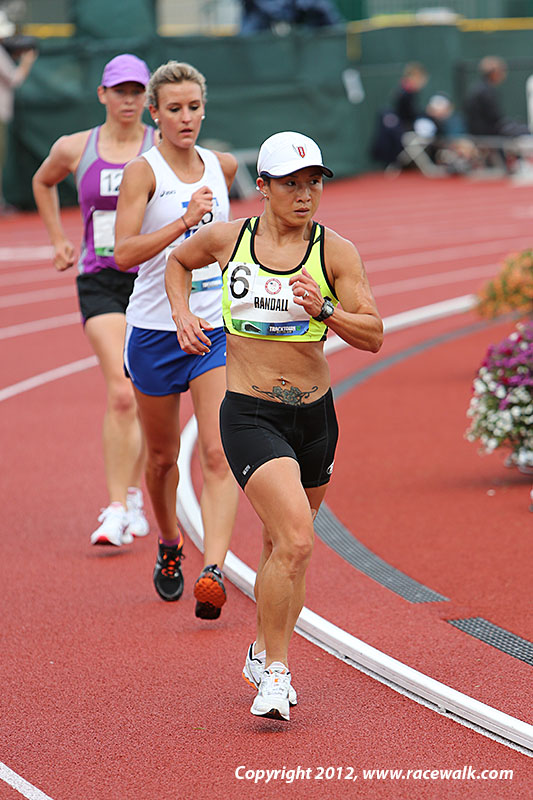 Susan Randall -  - Women's 20K Olympic Race Walking Trials