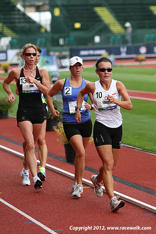 Lauren Forgues -  - Women's 20K Olympic Race Walking Trials