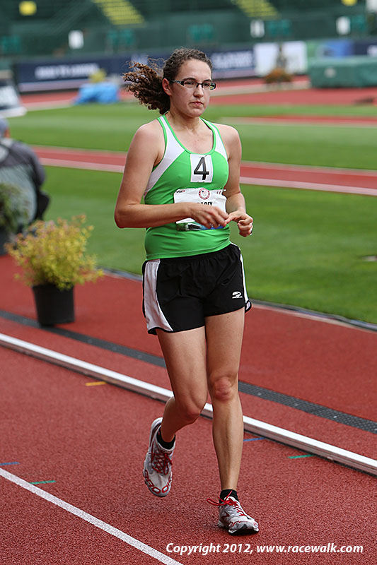 Stephanie Casey -  - Women's 20K Olympic Race Walking Trials