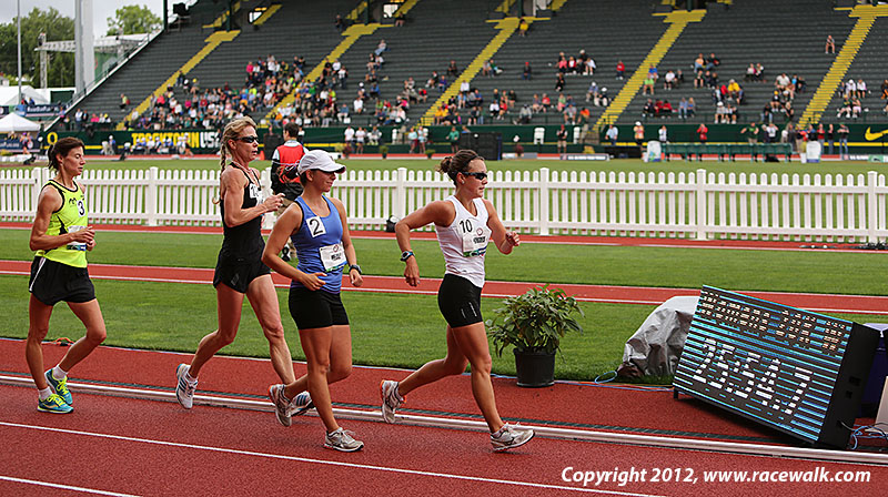 2nd Pack -  - Women's 20K Olympic Race Walking Trials