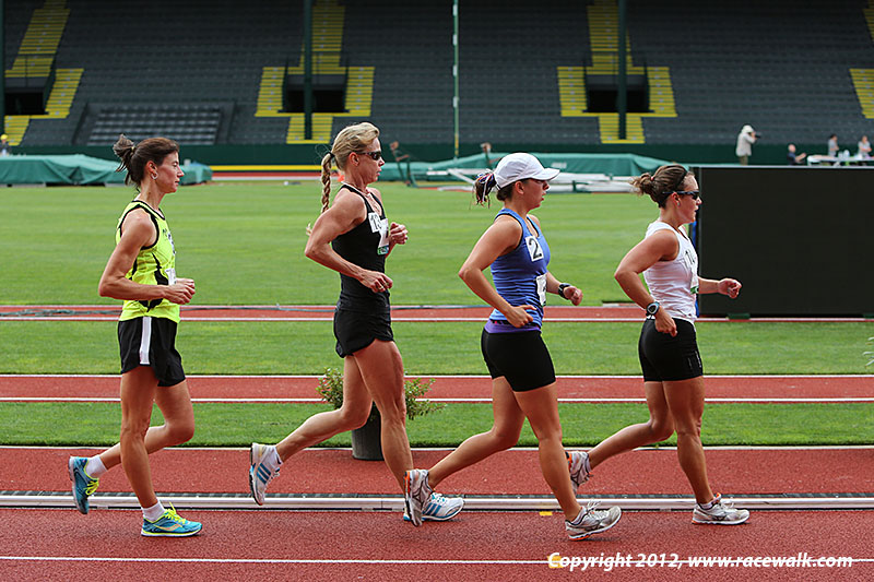 2nd Pack -  - Women's 20K Olympic Race Walking Trials