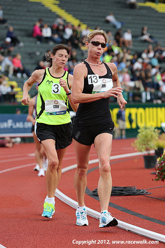Joanne and Cobb - Women's 20K Olympic Race Walking Trials