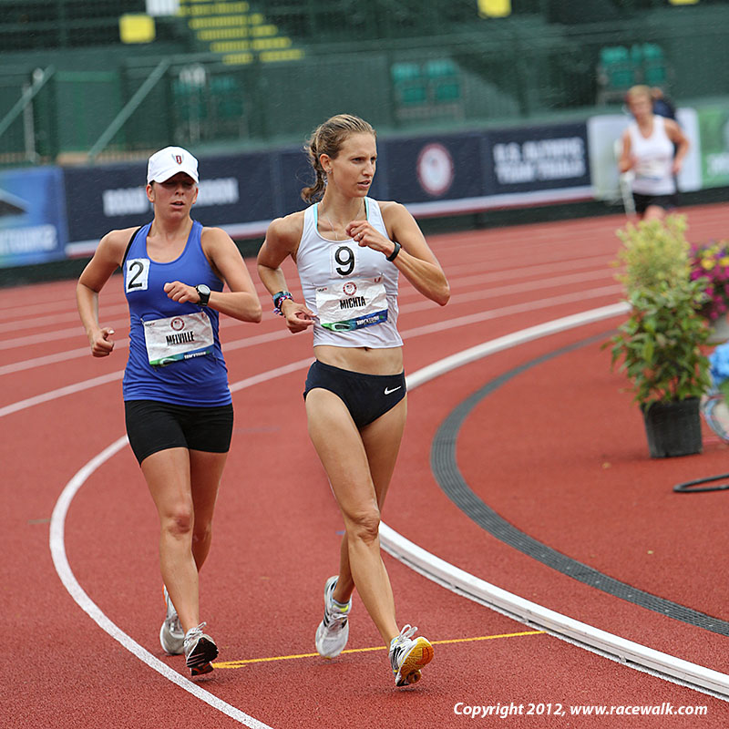 Michta and Melville - - 20K Women's Race Walking Olympic Trials