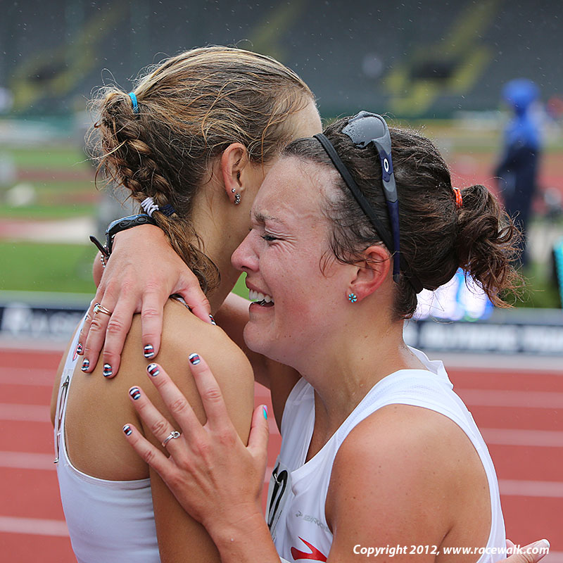 Emotions - - 20K Women's Race Walking Olympic Trials