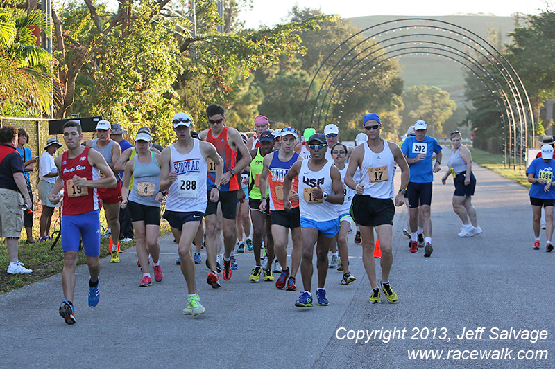 2013 50km Race Walking Nationals - Start