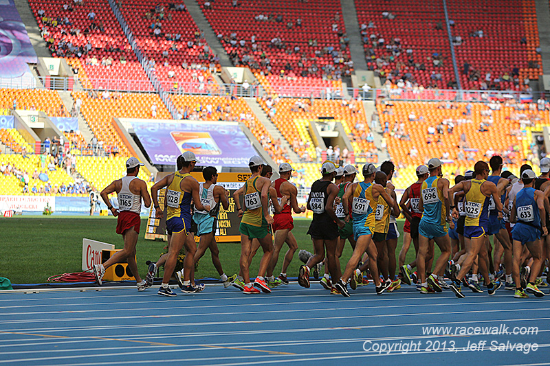 IAAF World Championships - Men's 20km - Pack
