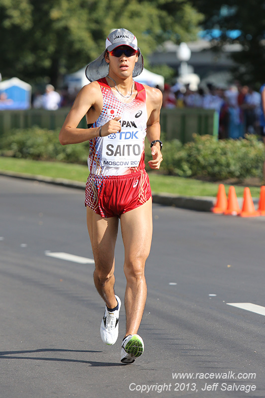IAAF World Championships - Men's 20km - Takumi Saito