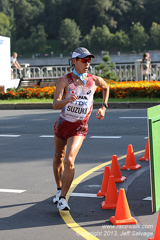 IAAF World Championships - Men's 20km - Yusuke Suzuki