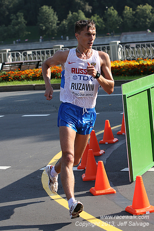 IAAF World Championships - Men's 20km -Andrey Ruzavin
