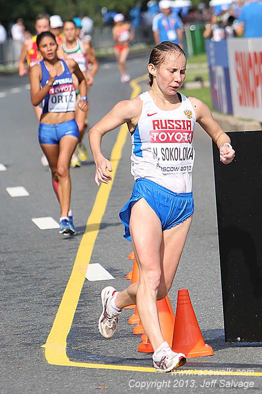 2013 IAAF World Championships - Women's 20km Race Walk